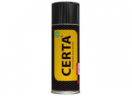 Эмаль термостойкая "CERTA" - черная 